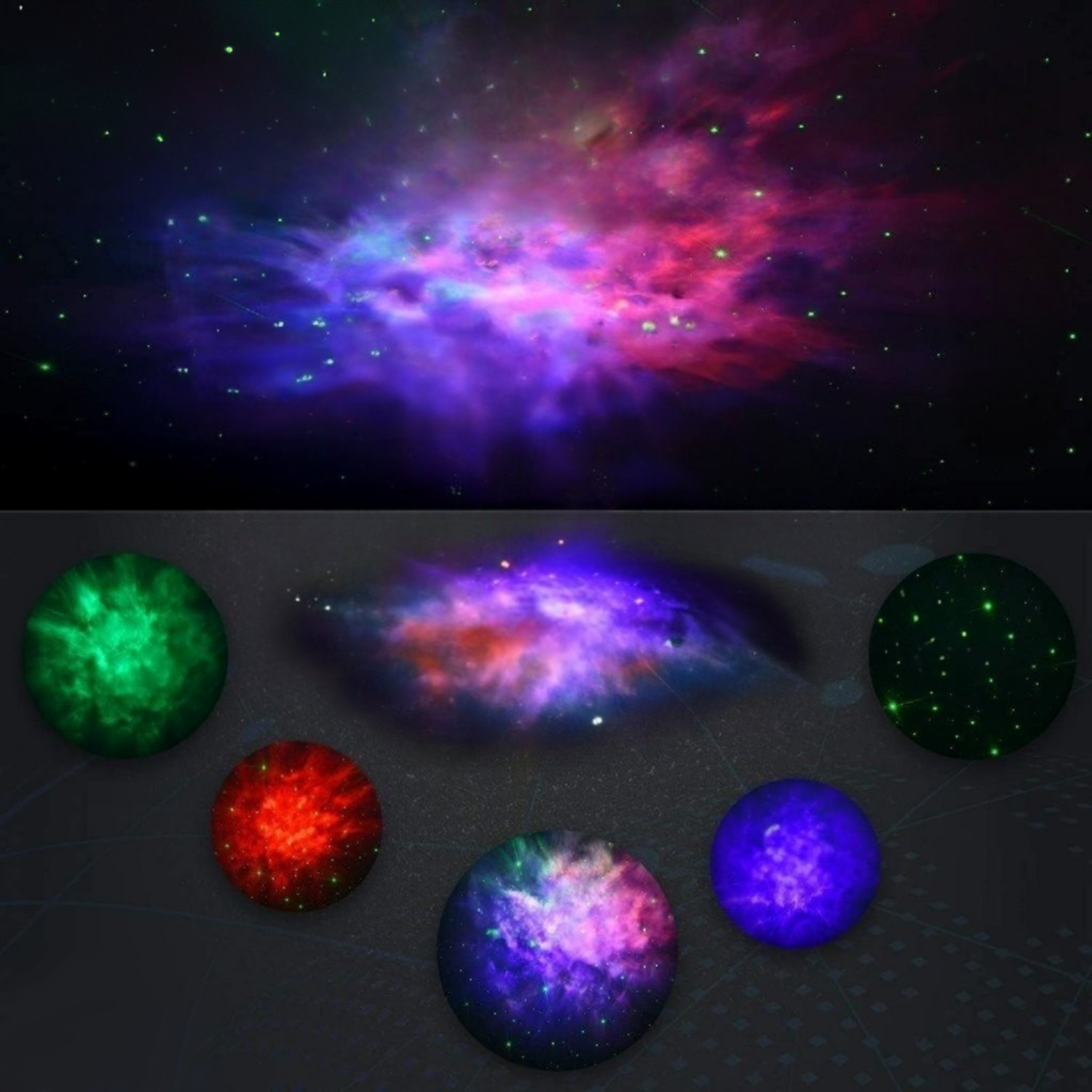 Cosmosphere Shop - Astrolite Supernova Galaxy Projector ✖️ WiFi Comet Light  😍