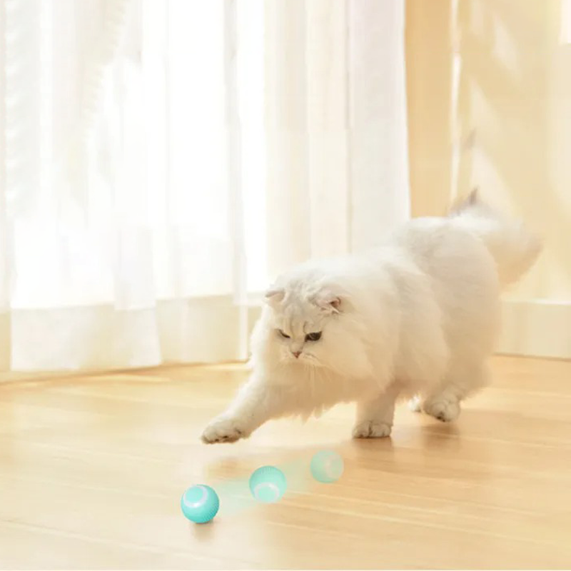 Self-Moving Electric Cat Ball Toy