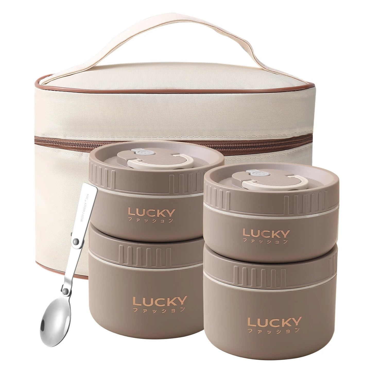 Portable Stainless Steel Insulated Lunch Box